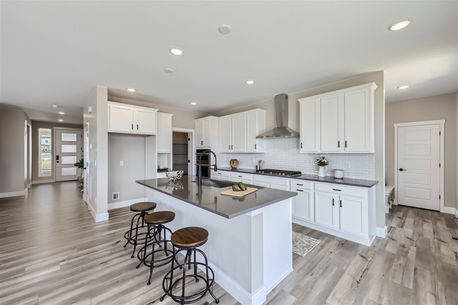 5450 Riverbend Kitchen at Barefoot Lakes in Firestone, CO 
