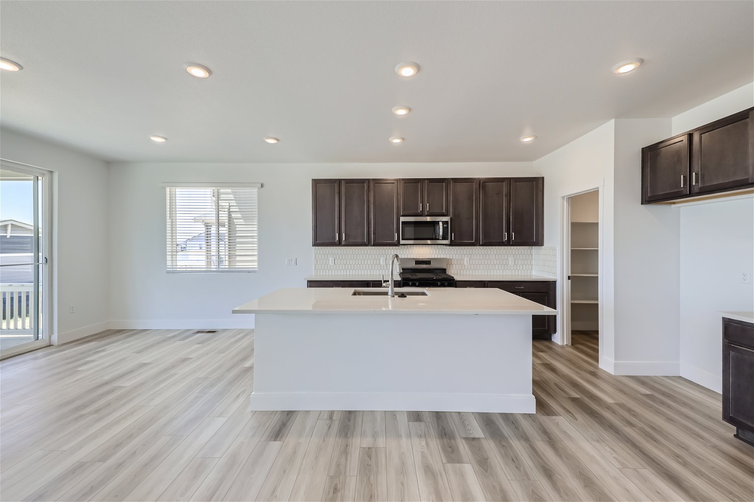 5464 Riverbend Kitchen at Barefoot Lakes in Firestone, CO