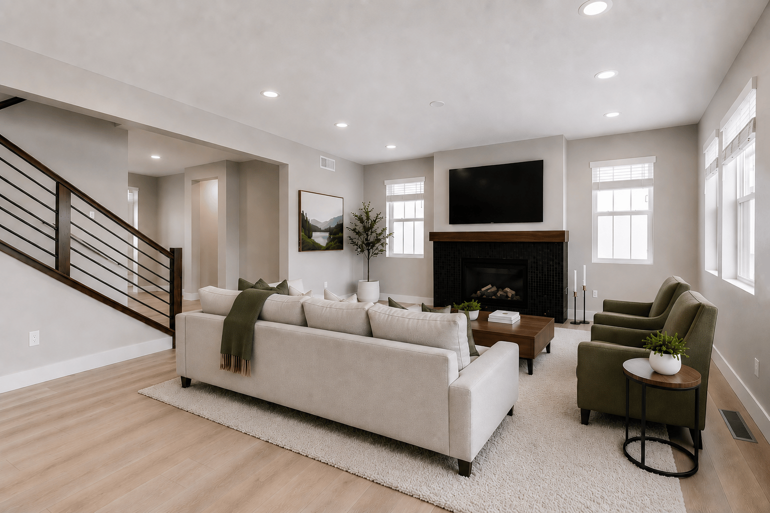 Big Sky Six Family Room at Barefoot in Firestone, CO Big Sky Six Family Room at Barefoot in Firestone, CO