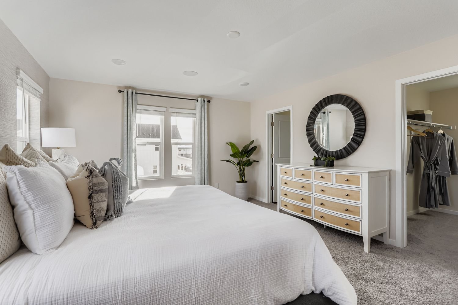 Canvas Three Primary Bedroom at Barefoot Village in Firestone, CO