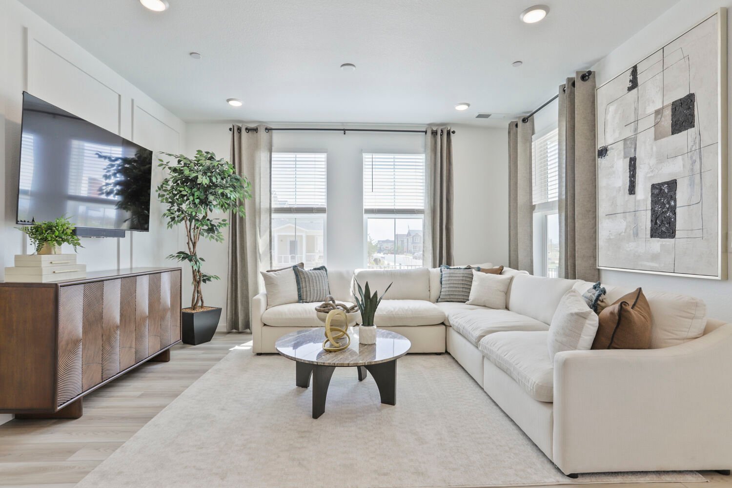 Novella Four Family Room at Barefoot Village in Firestone, CO
