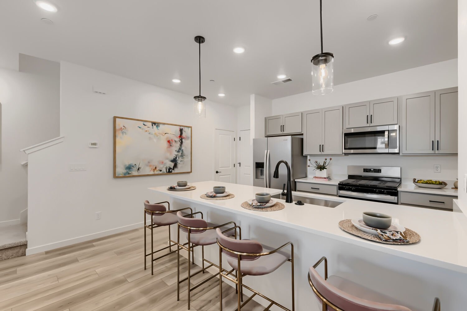 Novella Two Kitchen at Barefoot Village in Firestone, CO