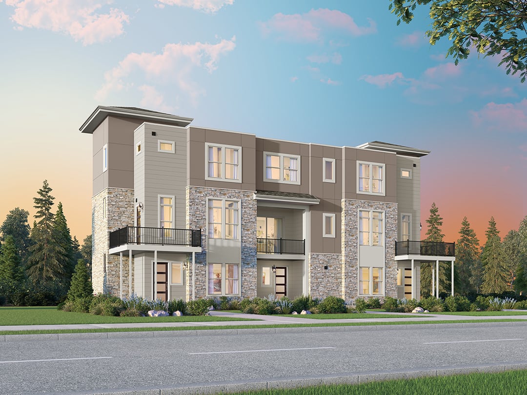 Cadence 11 Exterior Elevation A at Solterra in Lakewood, CO
