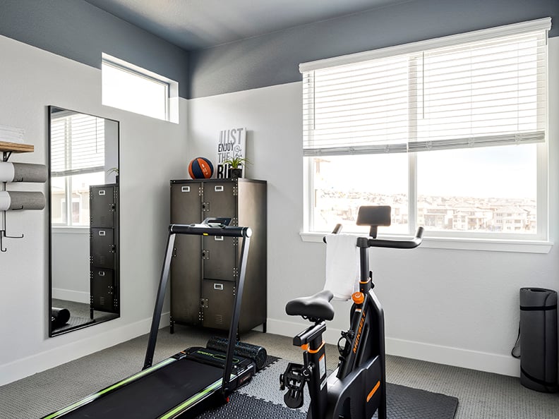 Secondary Bedroom/Workout room