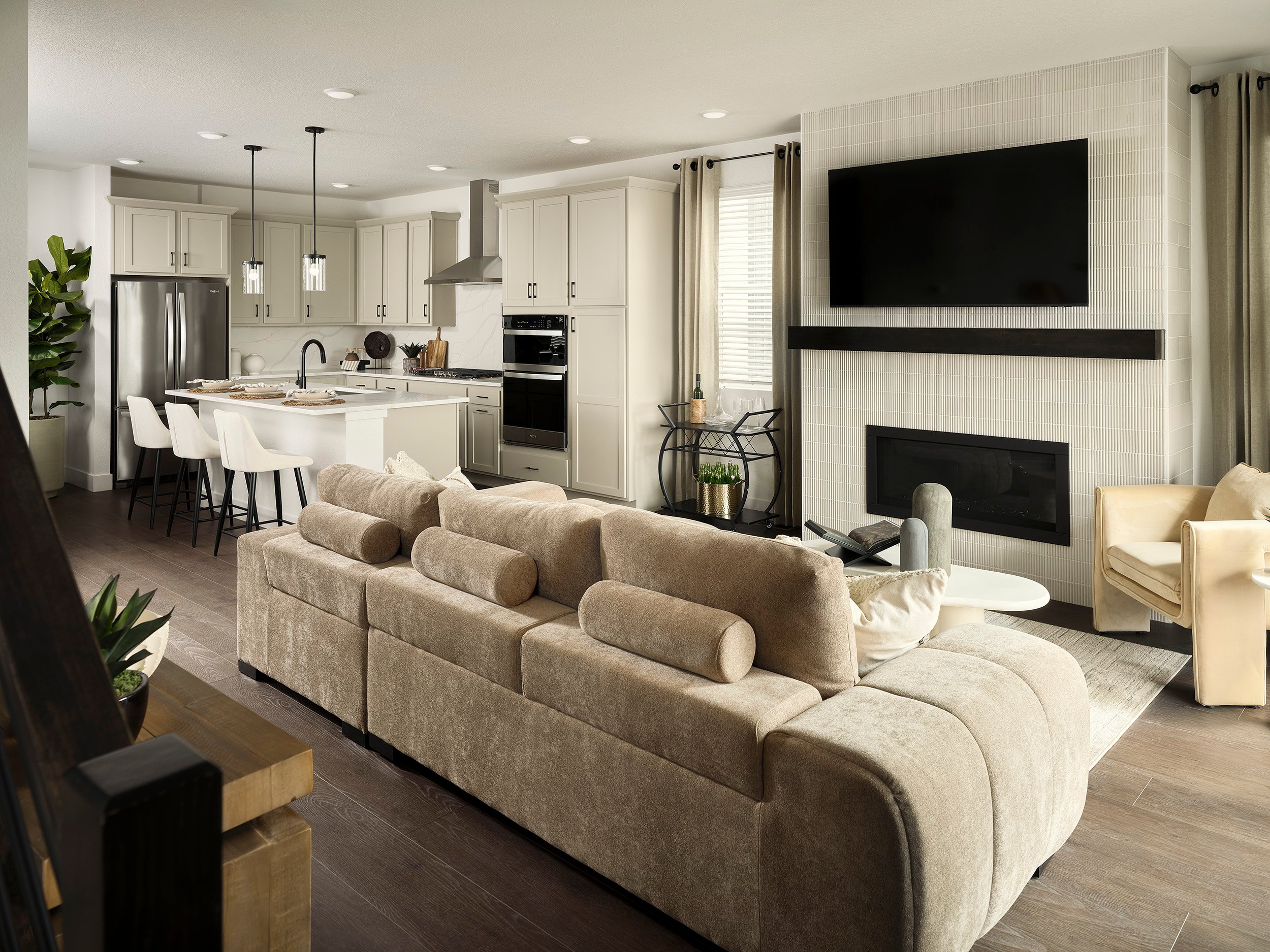Apex Two Family Room at Uplands in Westminster, CO Apex Two Family Room at Uplands in Westminster, CO