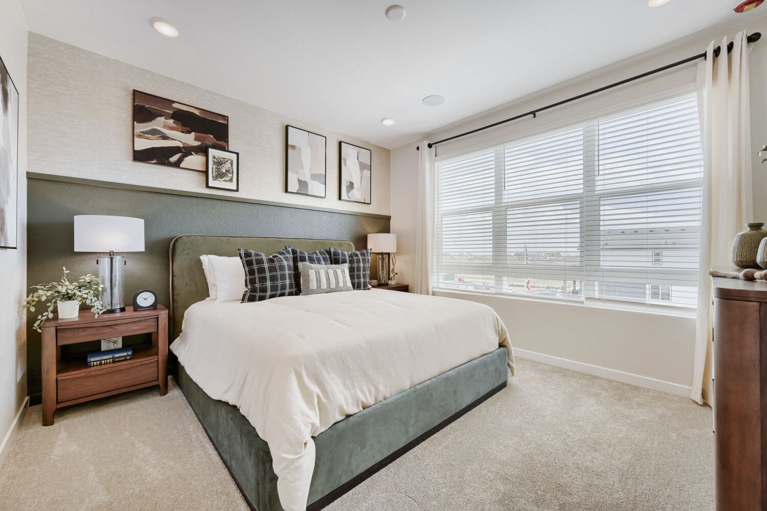Contour One Primary Bedroom at Uplands in Westminster, CO