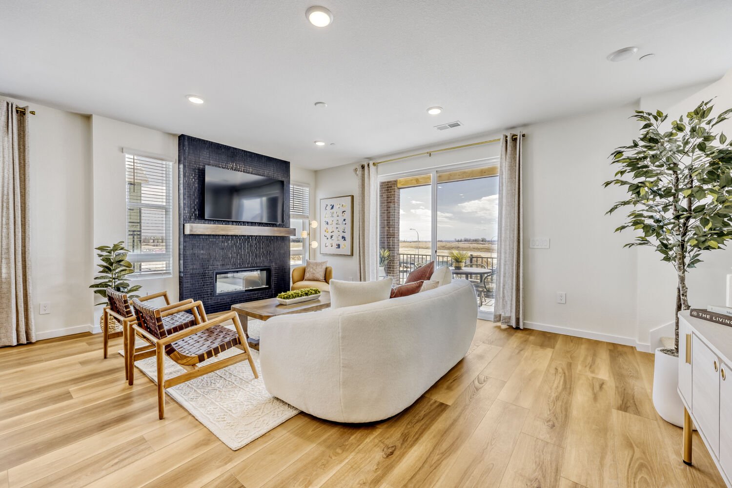 Contour Two Family Room at Uplands in Westminster, CO