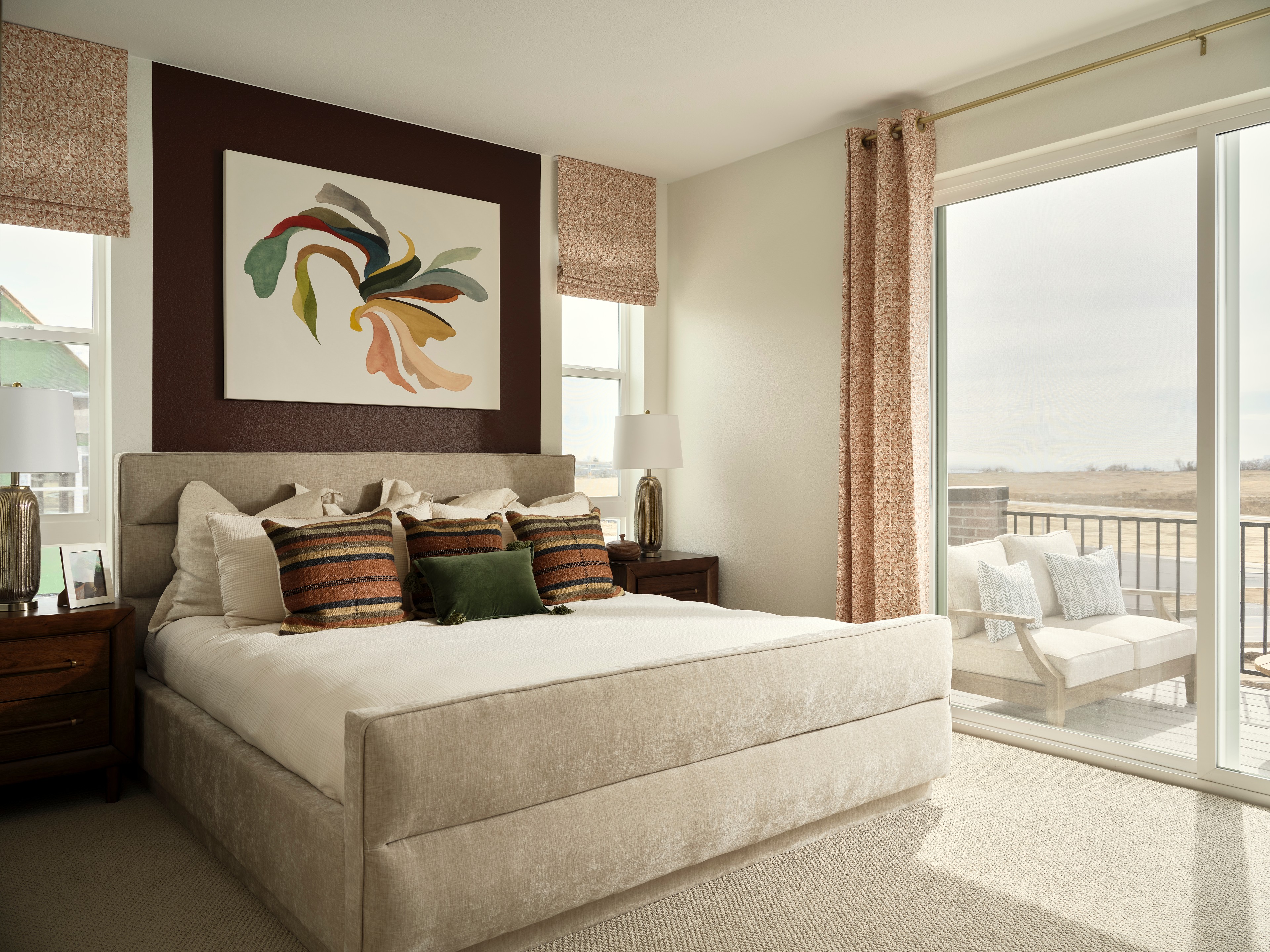 Contour Two Primary Bedroom at Uplands in Westminster, CO Contour Two Primary Bedroom at Uplands in Westminster, CO