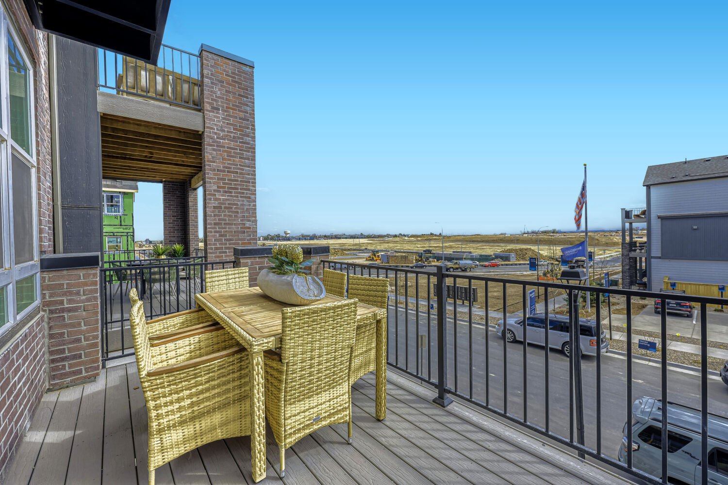 Contour Three Balcony on Second Level at Uplands in Westminster, CO