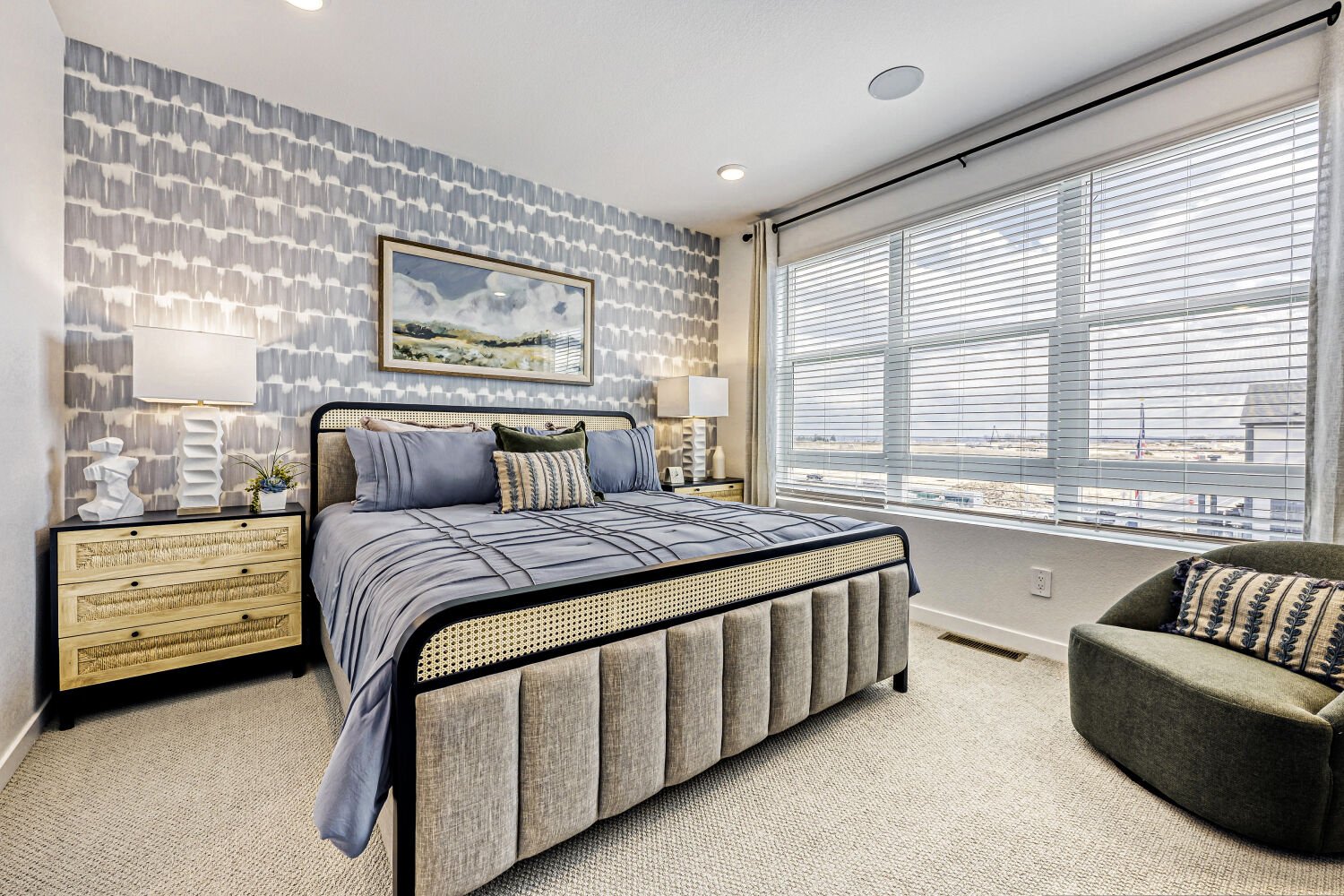 Contour Three Primary Bedroom at Uplands in Westminster, CO