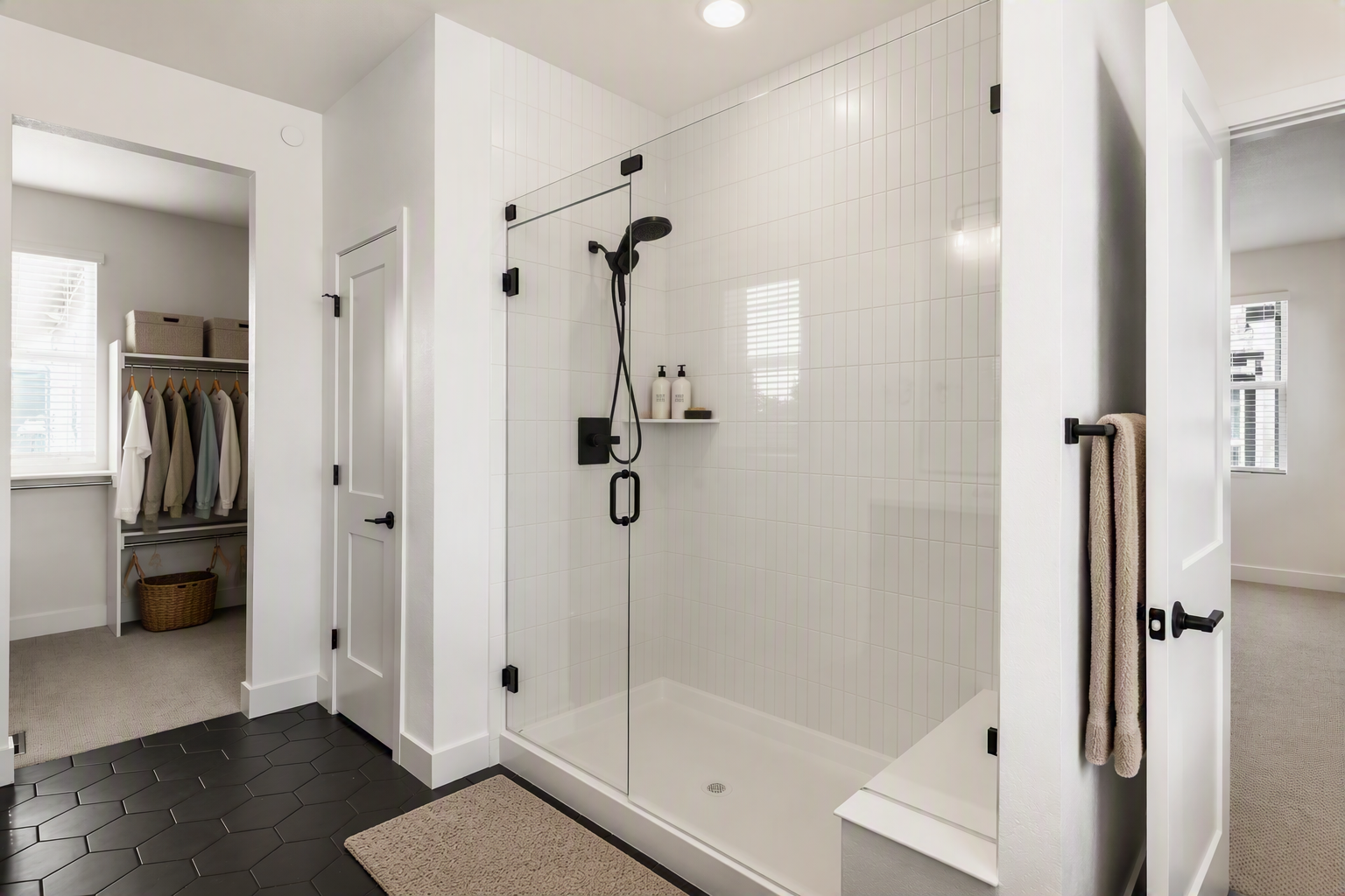 Spark Three Primary Bath at Uplands in Westminster, CO Spark Three Primary Bath at Uplands in Westminster, CO