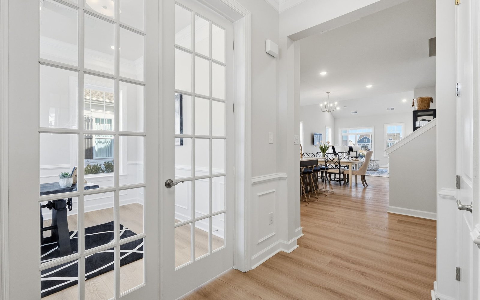 The entrance of the Chagall.