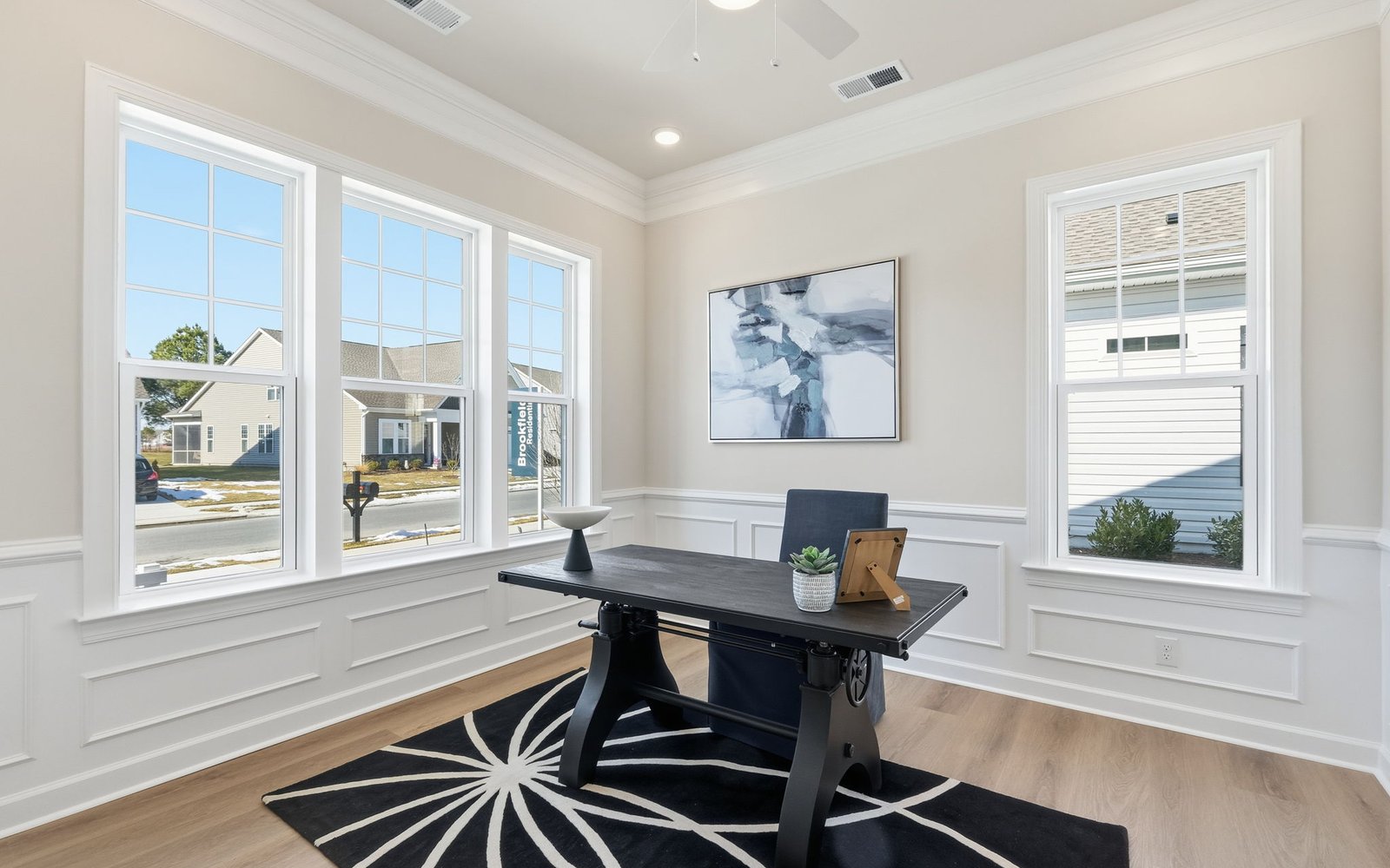 The study of the Chagall.