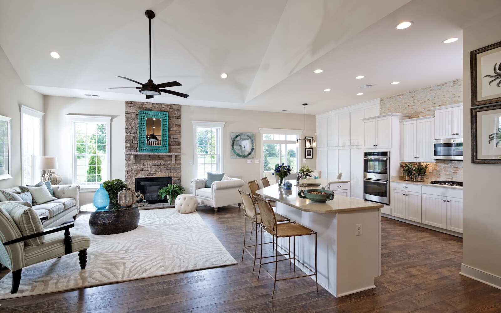 Pearson main level at Heritage Shores an active adult community in Bridgeville DE 