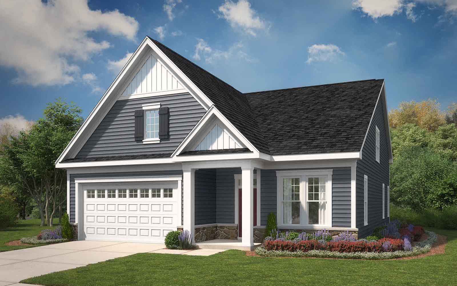 Elevation 2 Elevation 2 of the Picasso a home design offered at Heritage Shores in Bridgeville DE
