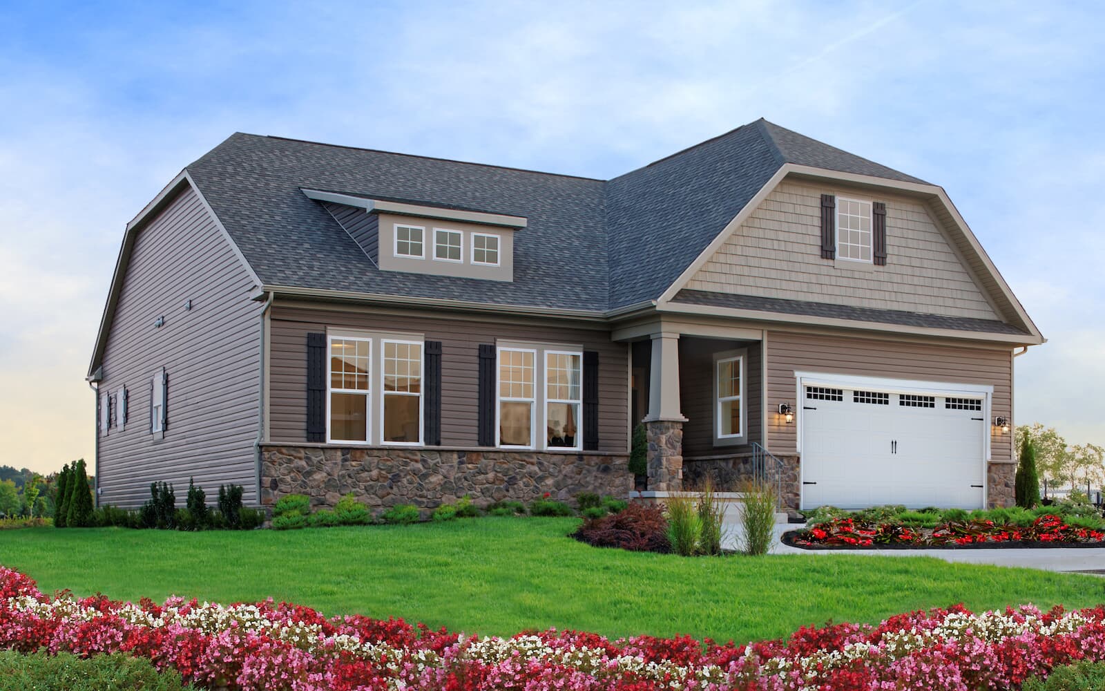 Exterior view of the Savoy II at Heritage Shores in Bridgeville DE