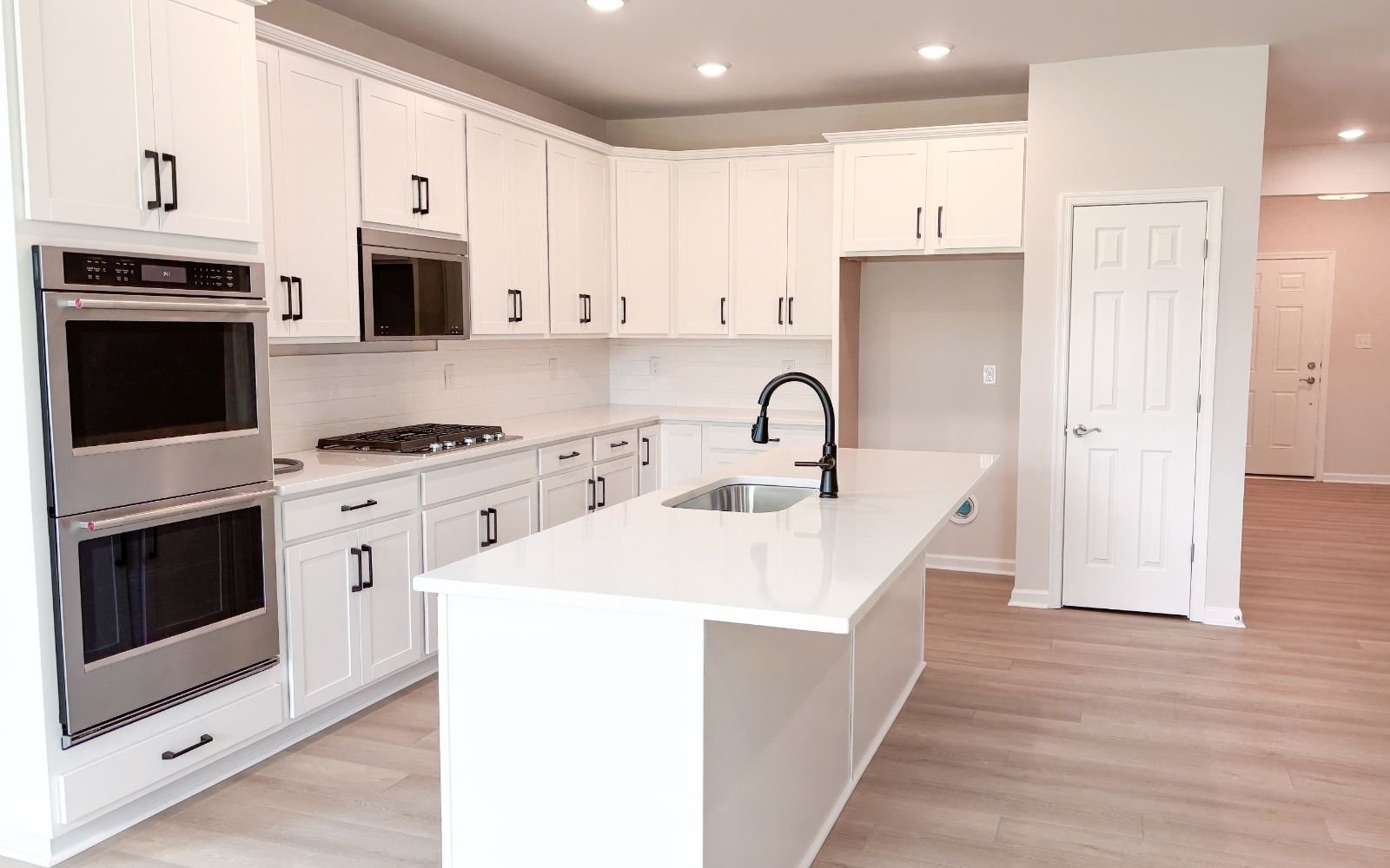 The kitchen of the Monet on homesite 747 at Heritage Shores.