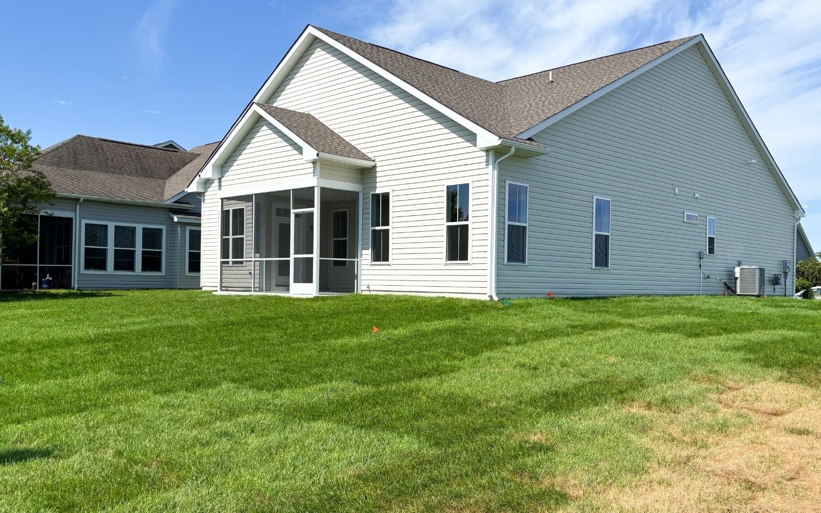 The rear exterior of the Monet on homesite 747 at Heritage Shores.