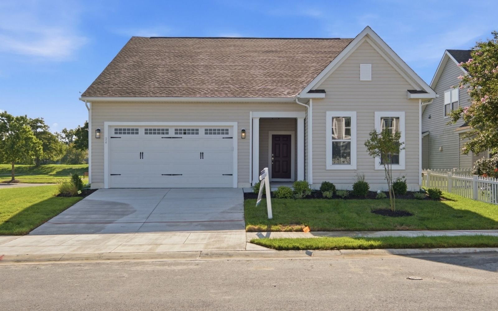 The front exterior of the Monet at Heritage Shores.