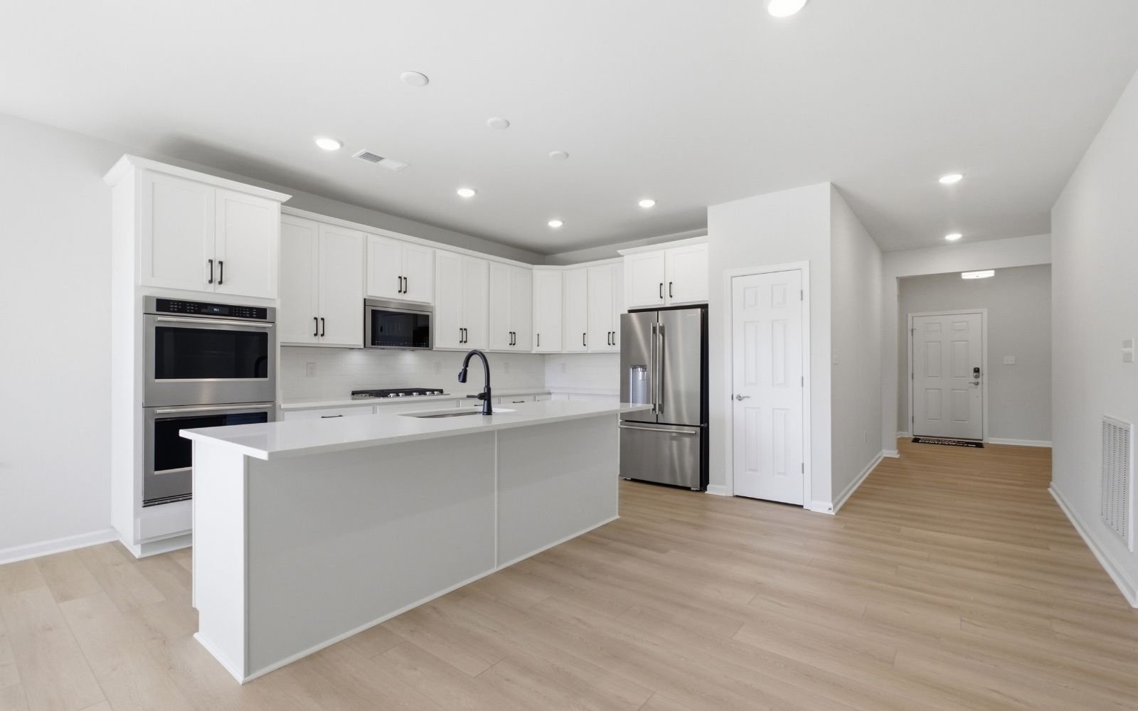 The kitchen of the Monet at Heritage Shores.