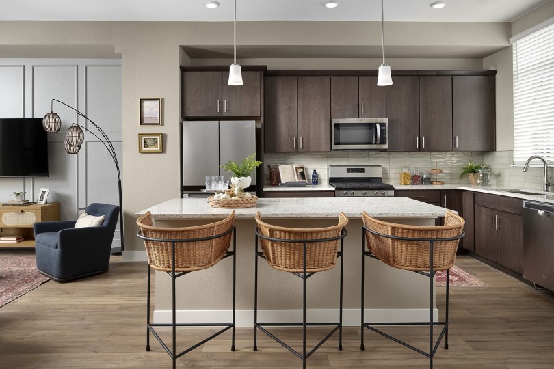 Kitchen in Cadence 11 in the Cadence Portfolio at Solterra in Lakewood CO