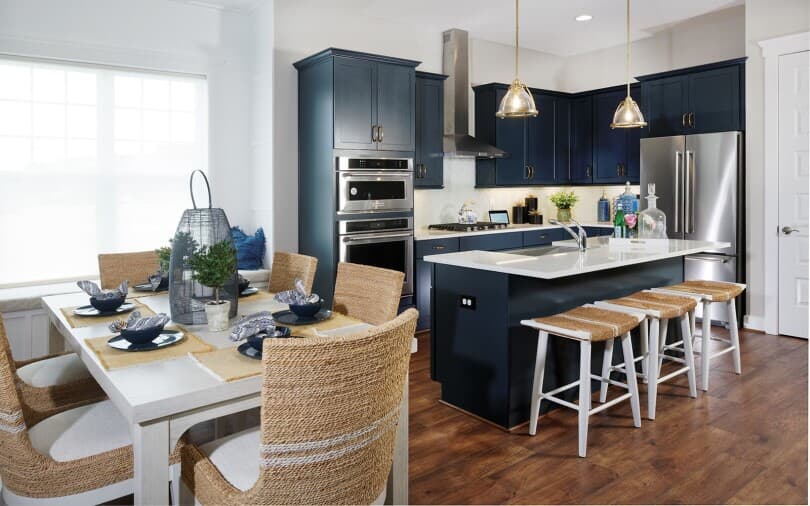Preston Kitchen and Dining Area at Nexton in Summerville SC