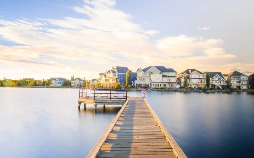 The Lake at Lake Summerside by Brookfield Residential in Edmonton AB