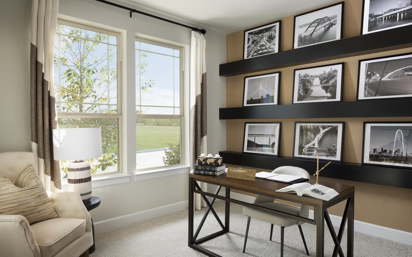 Home Office Heritage at Easton Park in Austin TX