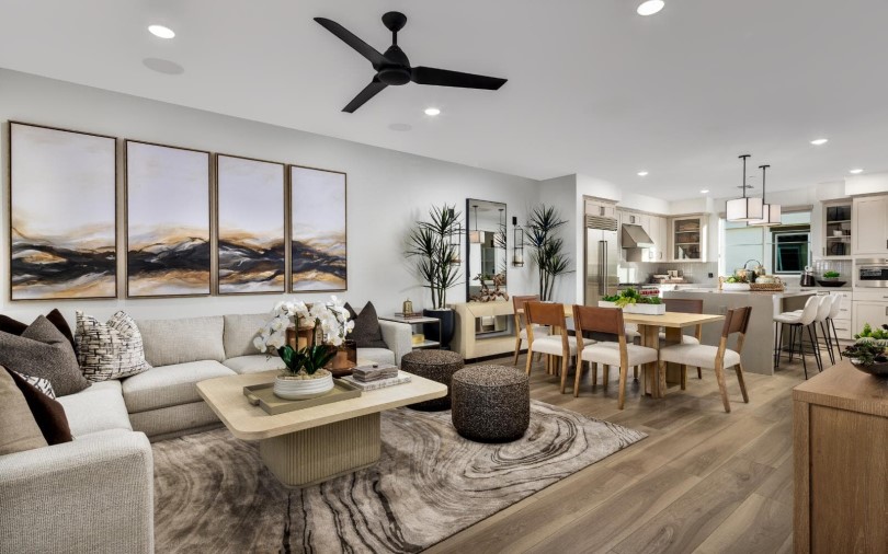 Interior View Magnolia Plan 6 in Arcadia CA