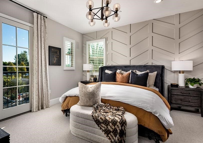 Bedroom Plan 4Y, The Villas at Los Coyotes, Orange County, California