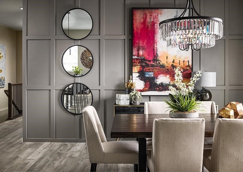 Dining Room Mosaic 2 Plan, Mosaic Portfolio at Barefoot Lakes, Denver, Colorado