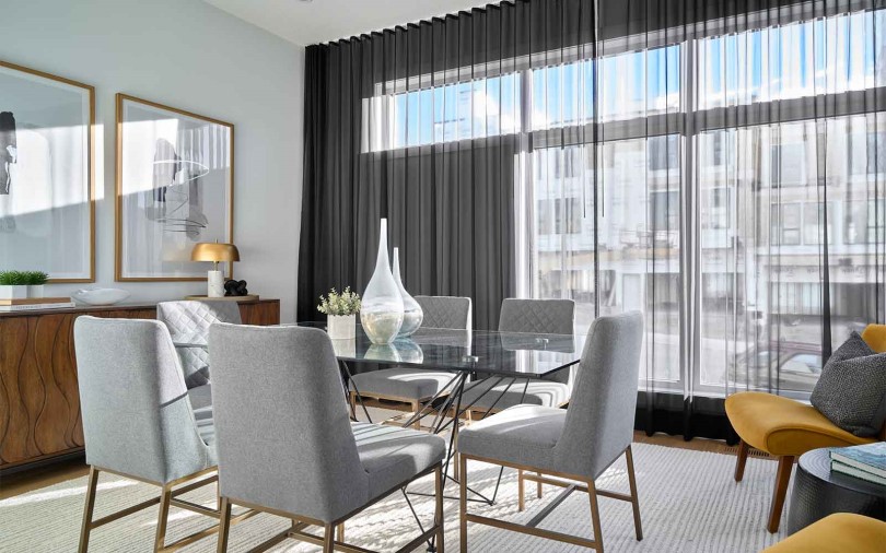 Griffith Dining Area at Crown Park in Calgary AB