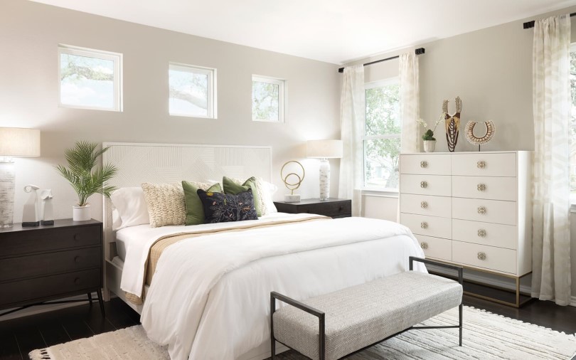 Primary Bedroom Evia Villas at Kissing Tree in San Marcos TX