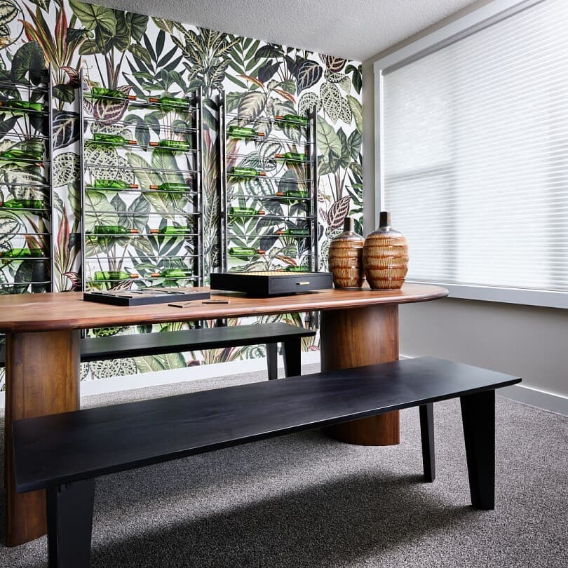Dining area in Robson 26 at Livingston by Brookfield Residential in Calgary
