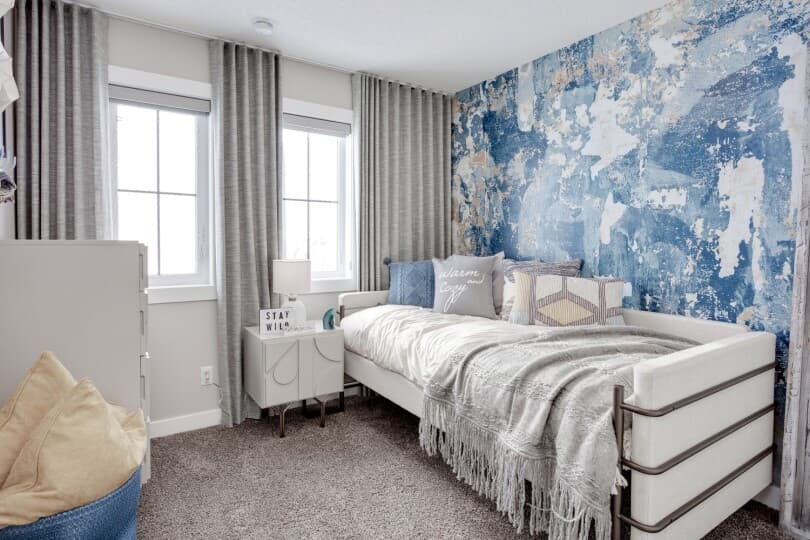 Guest room in a Brookfield Residential home in Calgary