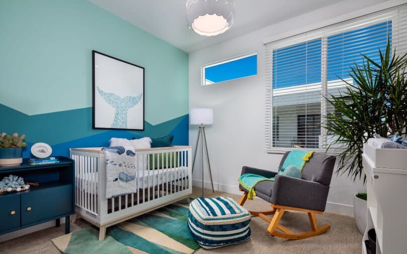 Nursery in Terra Plan 7 at The Landing by Brookfield Residential in Tustin CA