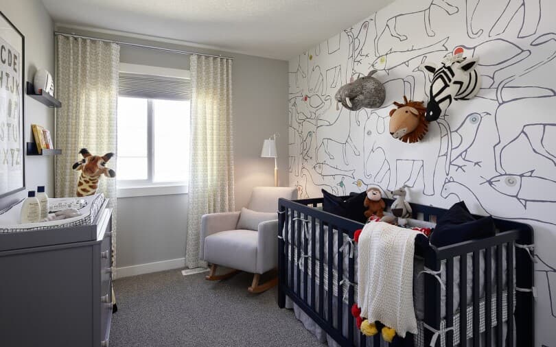 Nursery in Wicklow at Seton by Brookfield Residential in Calgary