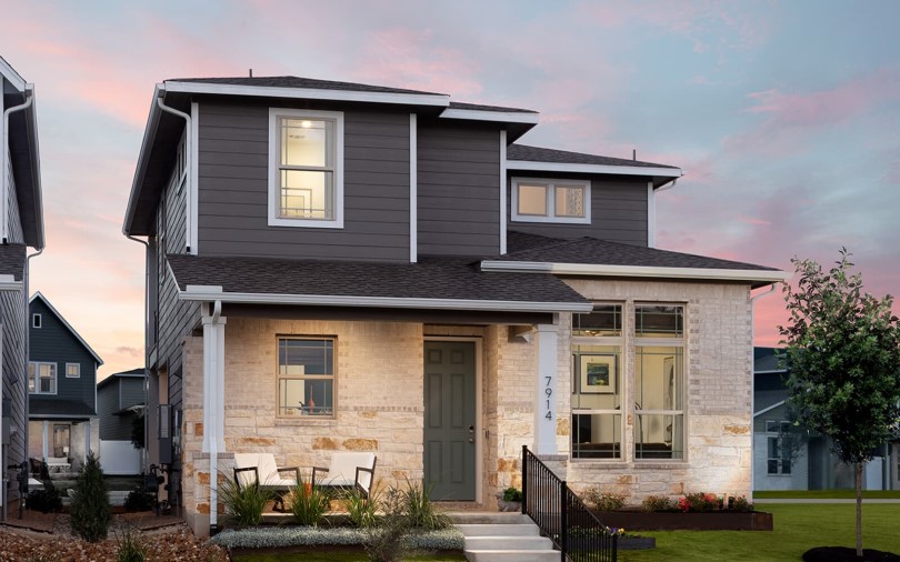 Exterior Berkley at Easton Park in Austin TX