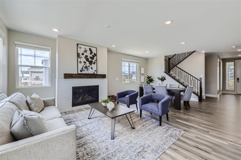 Great Room Artisan Three at Barefoot Lakes in Firestone CO