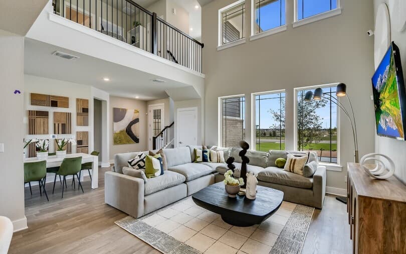 Interior view of Columbia at Easton Park in Austin TX