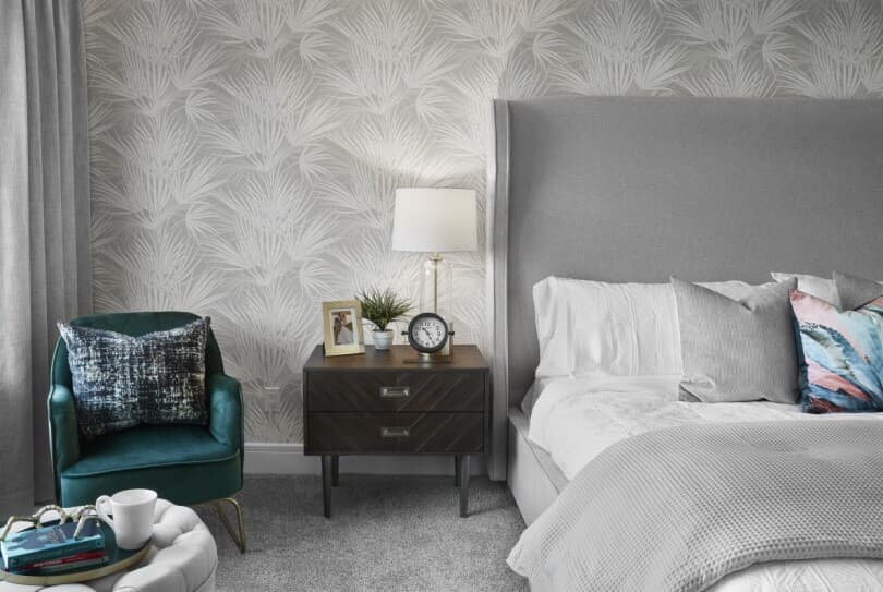 Bedroom details in Asher at The Orchards by Brookfield Residential in Edmonton, AB