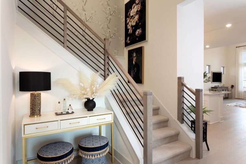 Claremont entryway at Easton Park in Austin TX