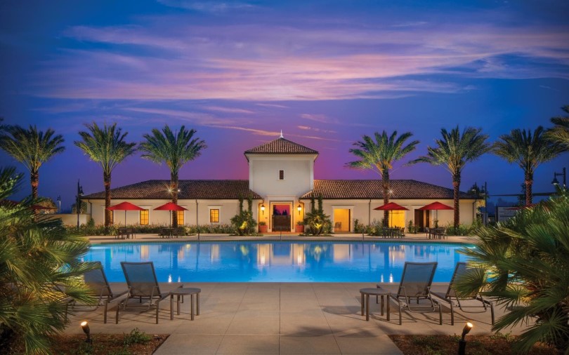 Pool at Summit at Orchard Hills in Irvine CA