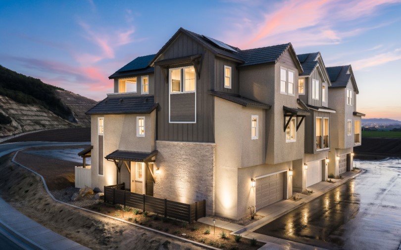 Exterior Plan 3 Waypoint Collection at Altair in Temecula CA