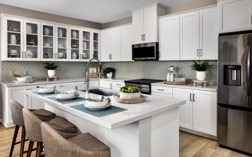 Kitchen Bloom Plan 3 Edenglen in Ontario CA