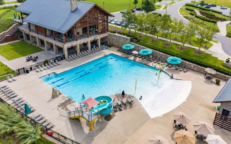 Community Pool at Wendell Falls by Brookfield Residential in Wendell NC