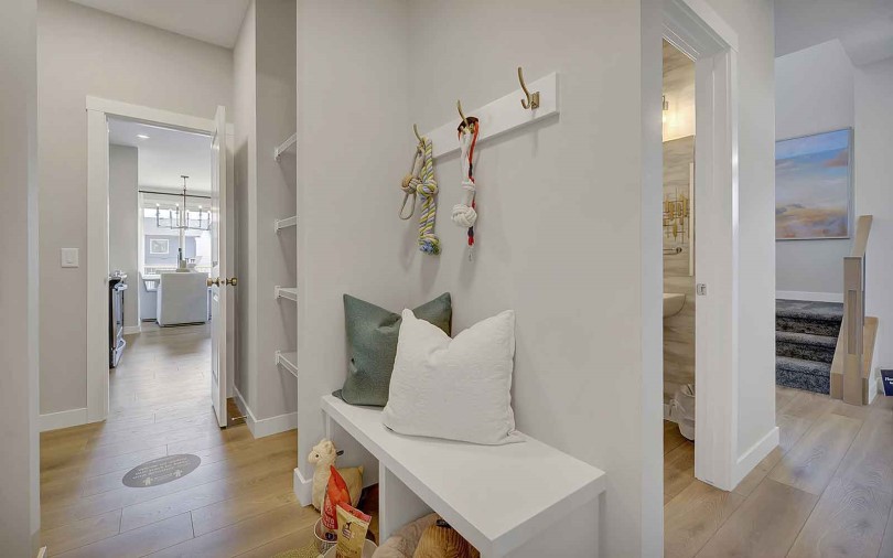 Mudroom Purcell 2 at Livingston in Calgary AB