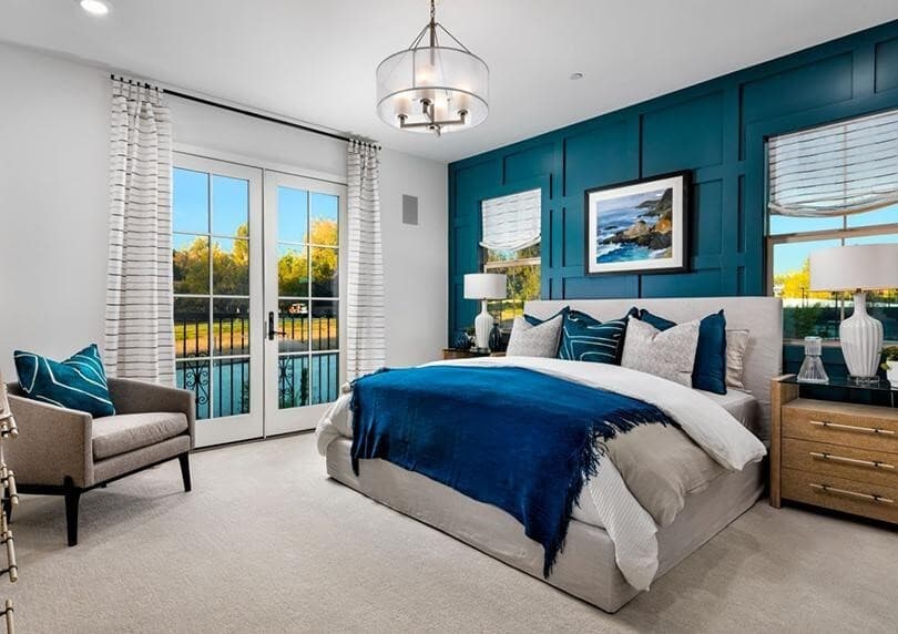 Bedroom Plan 3Y, The Villas at Los Coyotes, Buena Park, California