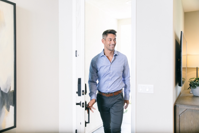 Person Walking Through Doorway myTime Empower Brookfield Residential