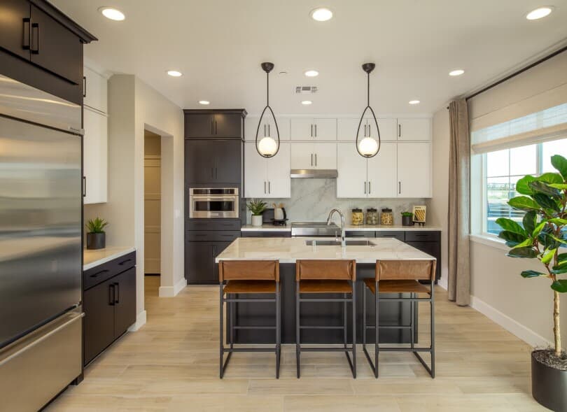 Copperleaf Residence 3 Kitchen at Napa Riversound in Napa CA
